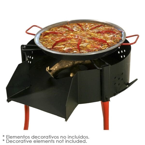 Barbacoa Rustica Multiusos Ø 50 cm. Valida Para Carbon, Leña y Paelleros. - Image 2