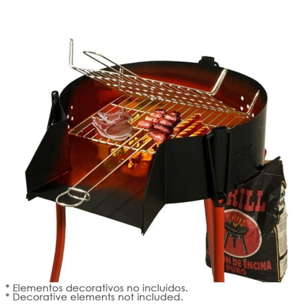 Barbacoa Rustica Multiusos Ø 50 cm. Valida Para Carbon, Leña y Paelleros. - Image 3