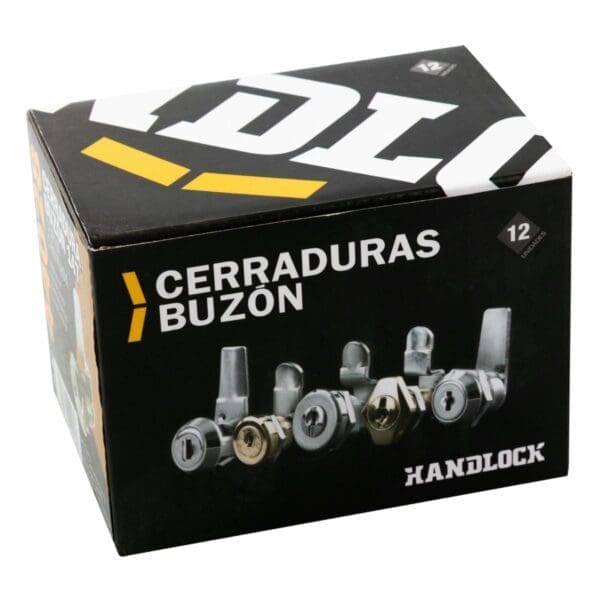 FECHADURA PARA CAIXA DE CORREIO HANDLOCK BTV PRESSÃO RETA DOURADA - Image 2