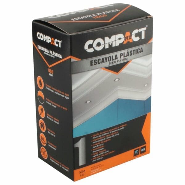 GESSO PLÁSTICO COMPACT 1,5KG