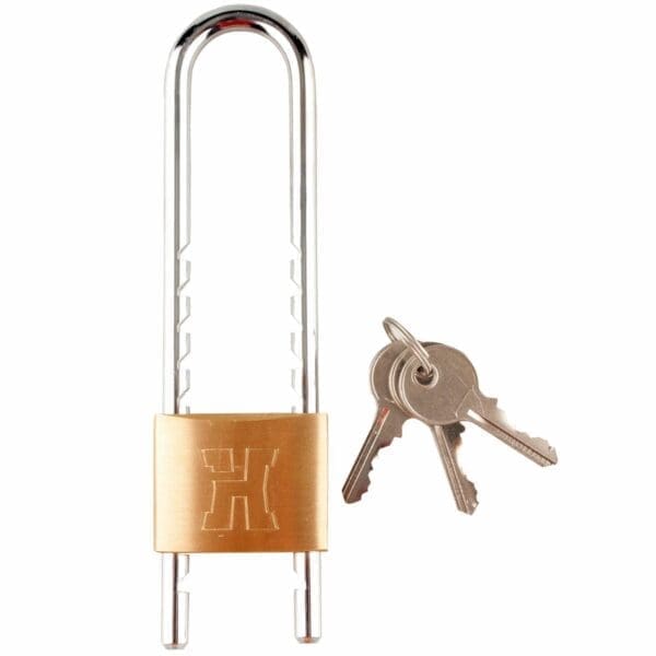 CADEADO LATÃO HANDLOCK 50MM ARCO AJUSTÁVEL