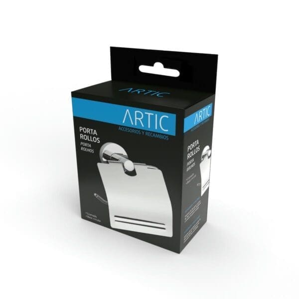 SUPORTE ROLO WC ARTIC CROMADO - Image 2