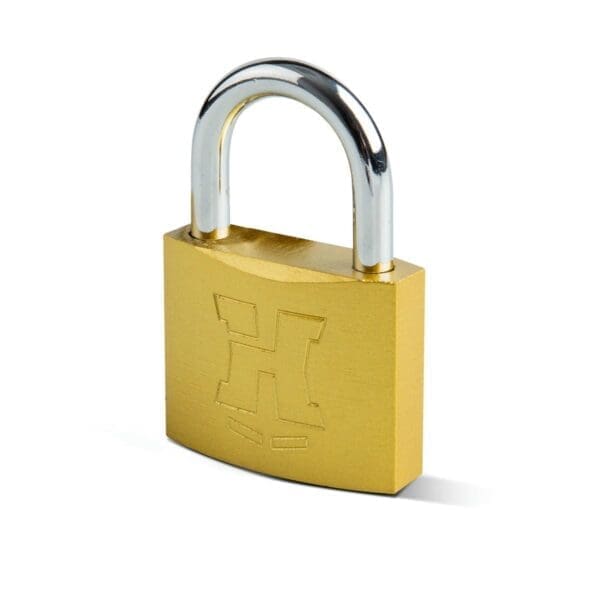 CADEADO LATONADO HANDLOCK ARCO NORMAL 20MM